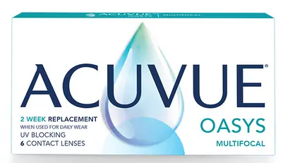 ACUVUE® OASYS MULTIFOCAL mit PUPILLENOPTIMIERTEM DESIGN
