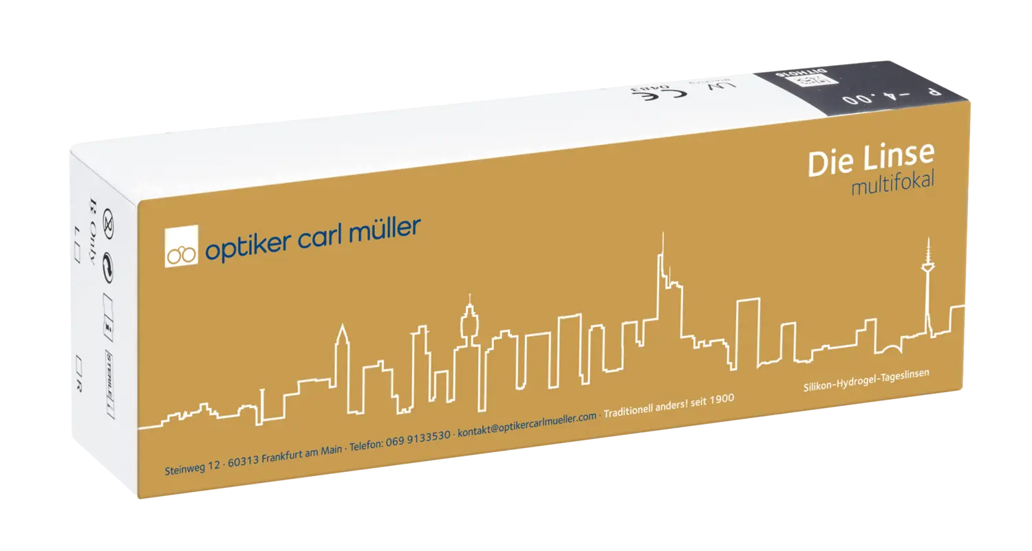 Die Linse - Tageskontaktlinse (multifokal) Die Linse - Tageskontaktlinse (multifokal)