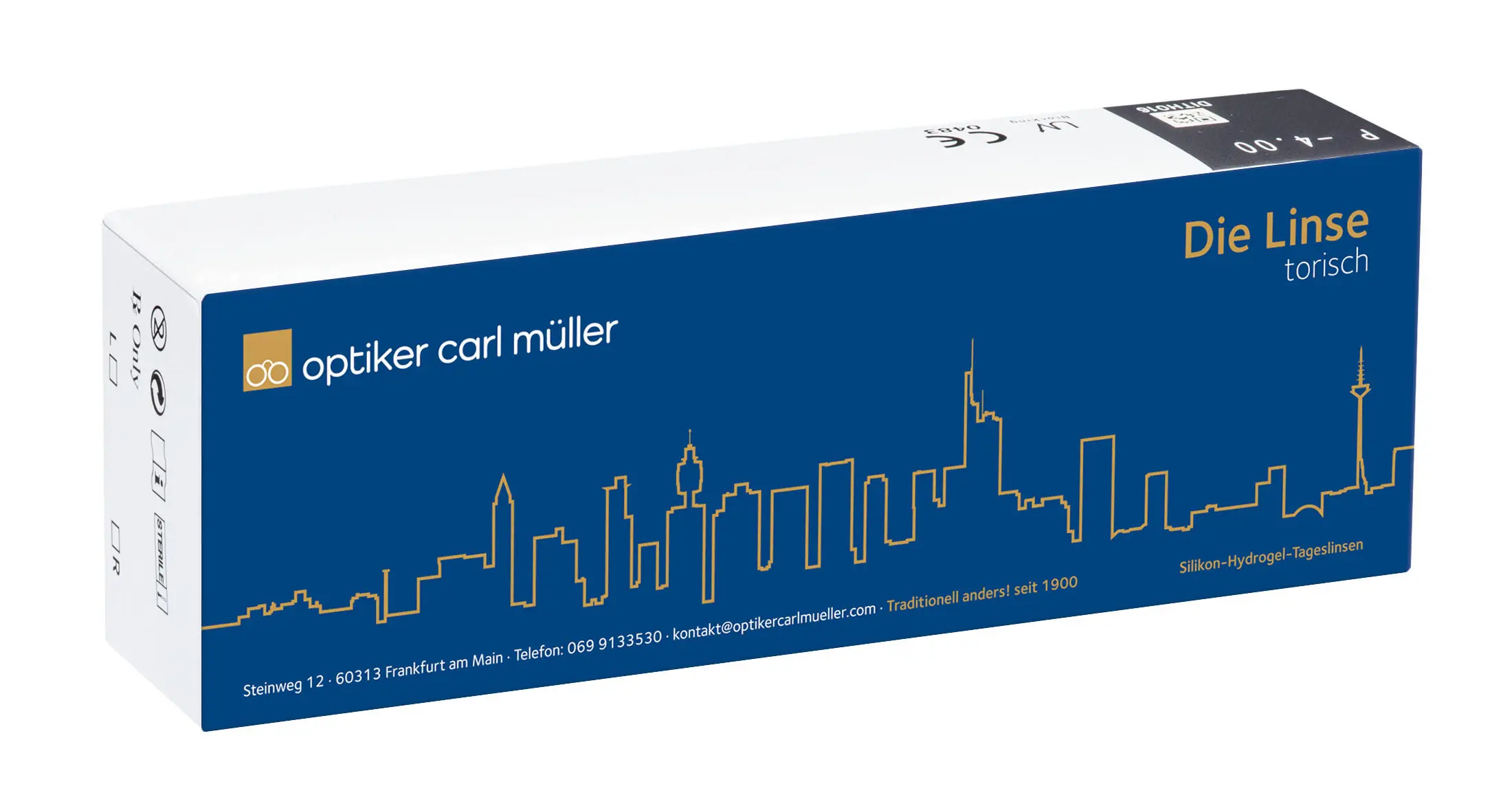 Die Linse - Tageskontaktlinse (torisch) Die Linse - Tageskontaktlinse (torisch)