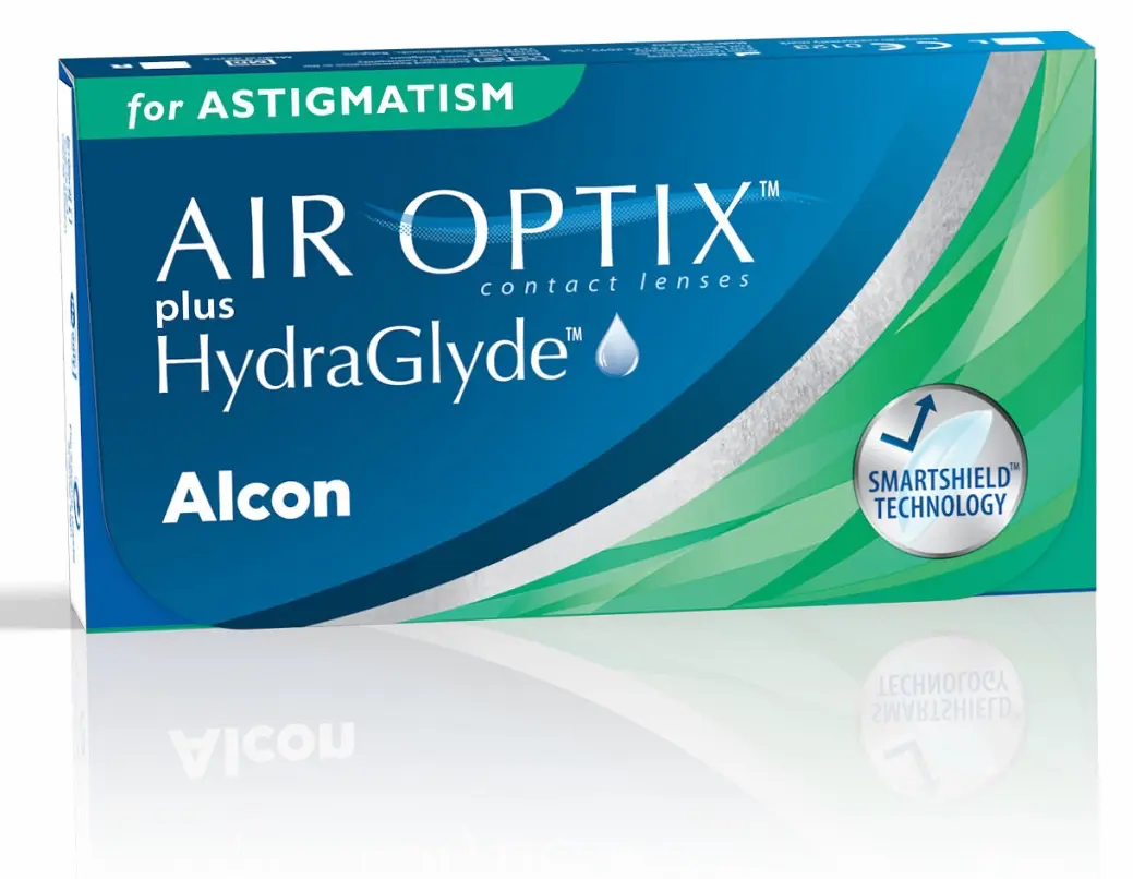 AIR OPTIX® plus HydraGlyde® for Astigmatism